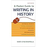  A Pocket Guide To Writing In History 9781319244415 Rampolla Mary Lynn Books