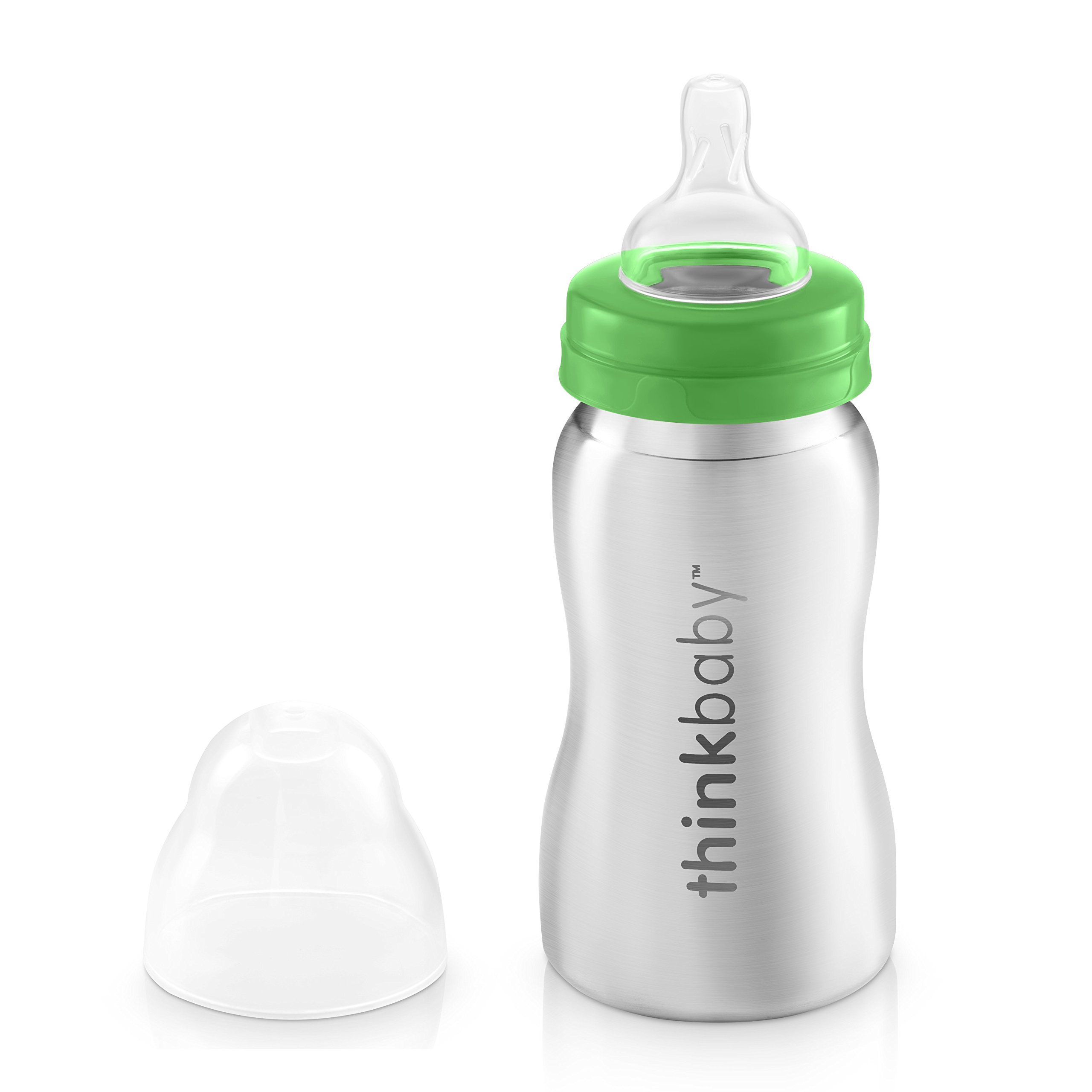 Thinkbaby Baby Bottle of Ultra Polished Stainless Steel