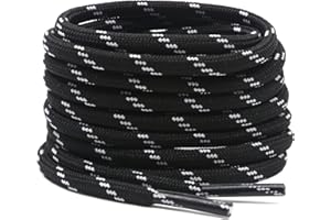 DELELE 2 Pair Work Boot Laces Outdoor Mountaineering Hiking Walking Shoelaces