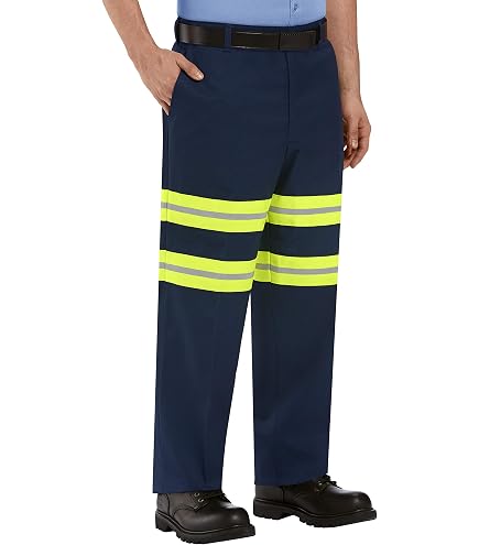 Amazon.com: Red Kap Men's Enhanced Visibility Relaxed Fit Jean