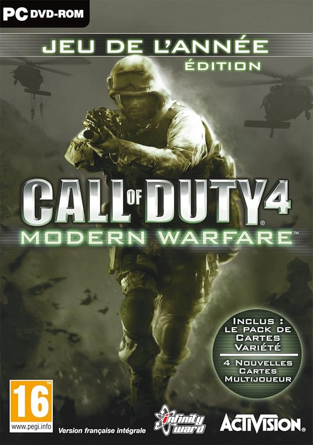 Call of Duty 4: Modern Warfare - édition Jeu de l'Année: Amazon.fr ...