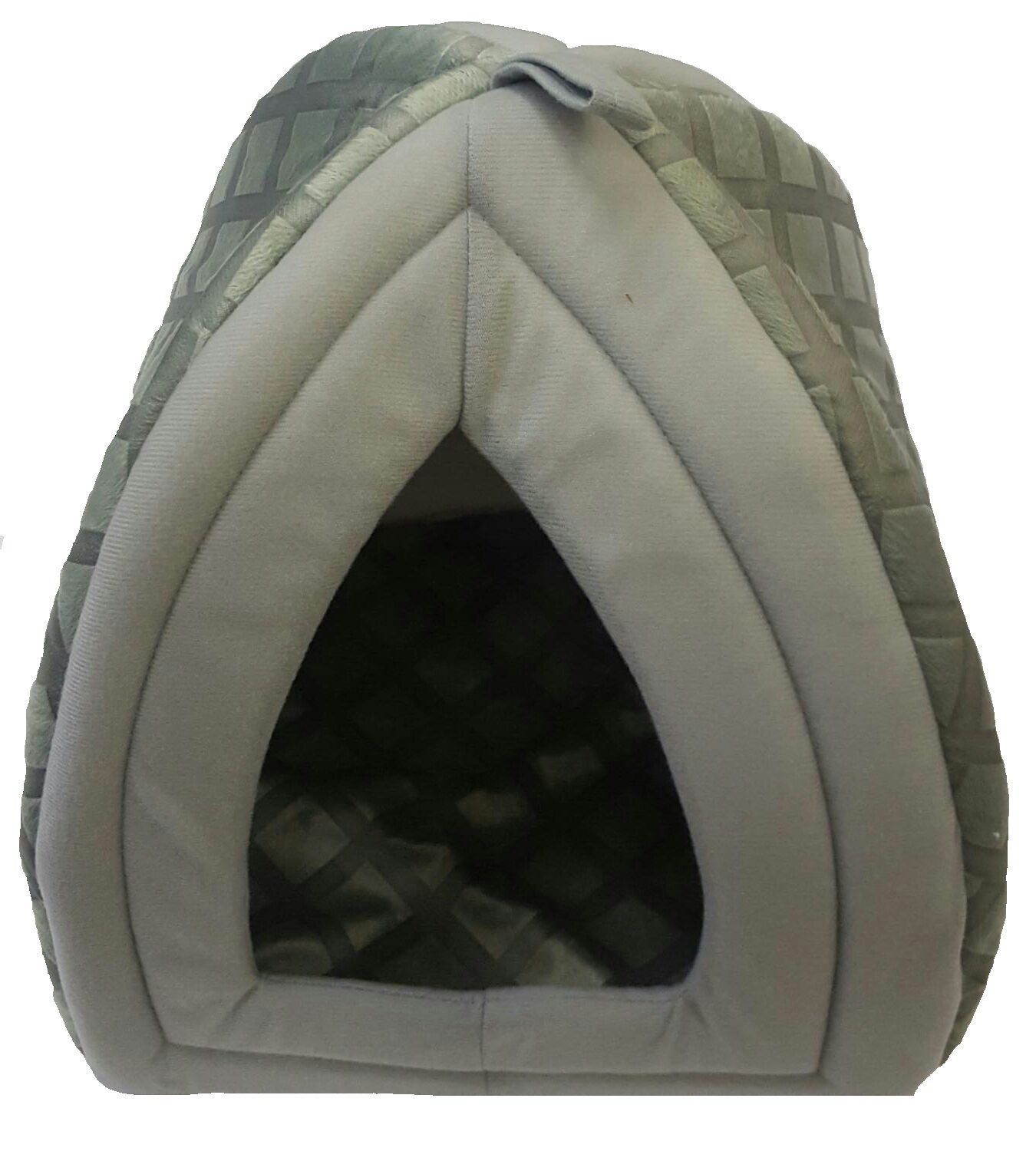 NEW LUXURY SOFT CAT/DOG IGLOO PET BED WARM HOUSE/MAT/SNUG PUPPY/KITTEN