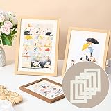 Fuitke Cream White 16 Mounts 8x10 and 5x7 for Photos Art Frames view 7