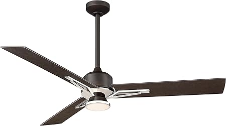 Minka Aire F834l Orb Pn Metropolis 56 Ceiling Fan With Led Light
