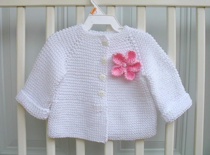 Amazon Com Pink Flower Cardigan Newborn Baby Toddler Girls Amazon Com Pink Flower Cardigan Newborn Baby Toddler Girls