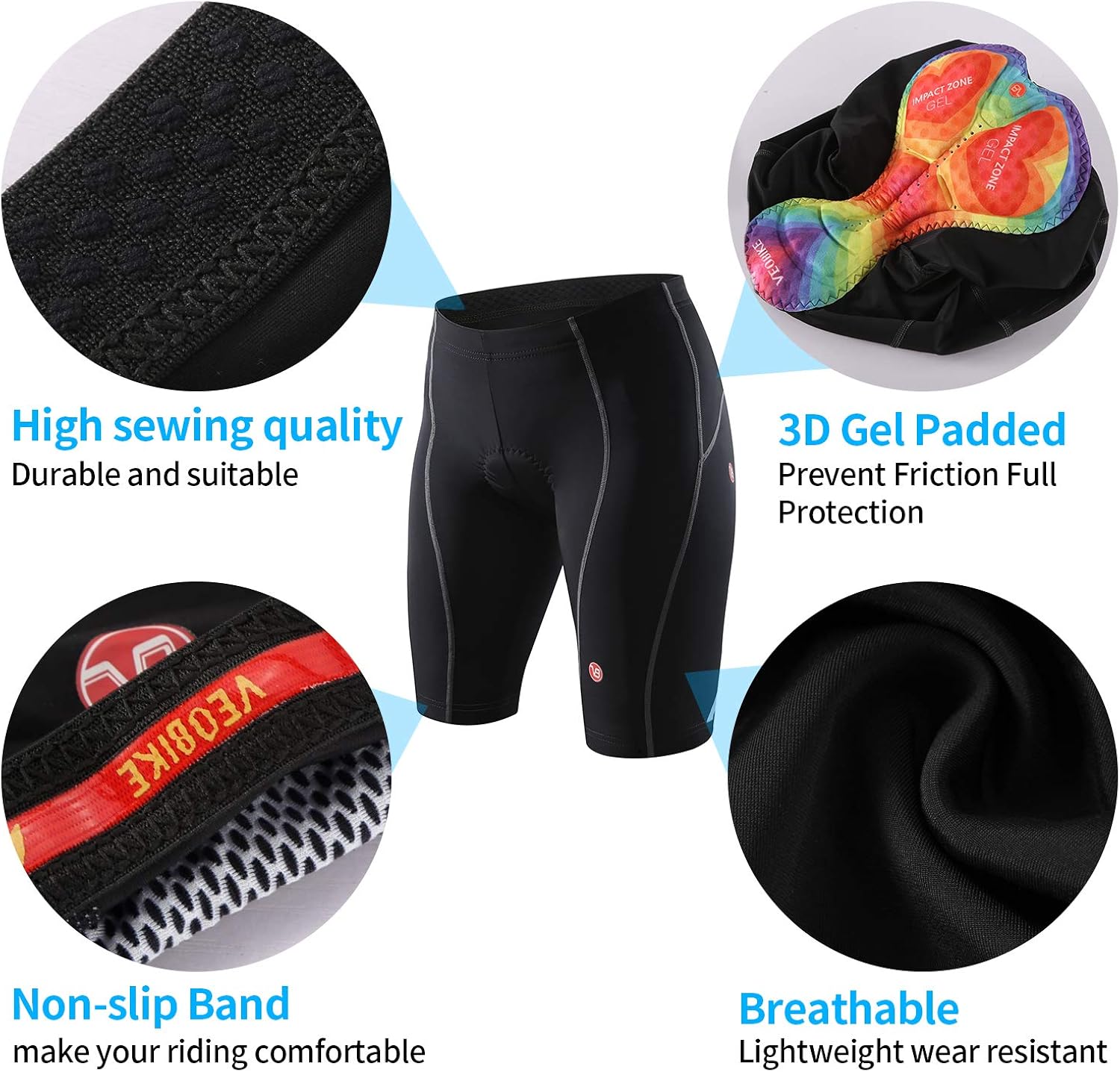 veobike cycling shorts