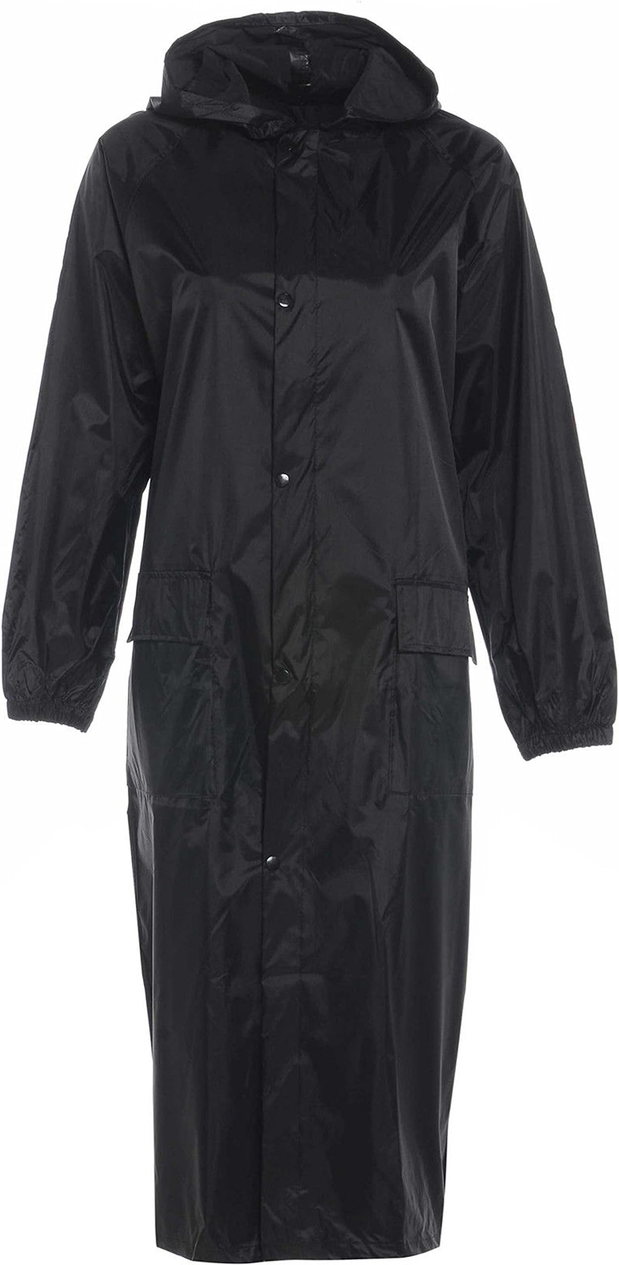 Baum CountryMens Womens Long Waterproof Trenchcoat Cagoule Raincoat Kagool Kag Mac Jacket (MEDIUM, NAVY)