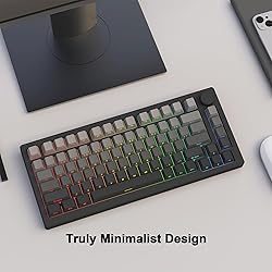 ONROCL Side Print Keycaps - PBT Keycaps,Double