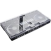Decksaver Cover Compatible with Pioneer DJ DDJ-REV7 (DS-PC-DDJREV7) | Smoked Polycarbonate Shell, Guards Faders, Knobs &amp; Switches, Dust, Liquid &amp; Impact Protection, Cables Stay Connected