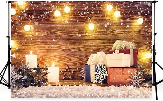 Sfondi Natalizi Neve.Waw 7x5ft Natale Foto Sfondo Regali Per Natale Retro In Legno Parete Fotografia Sfondo Glitter Light Background Per Foto Studio Fondali Natale Per La Decorazione Partito 2 2 1 5m Amazon It Elettronica