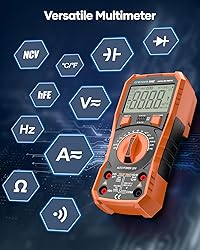 Crenova 890Z Digital Multimeter, 6000 Counts TRMS