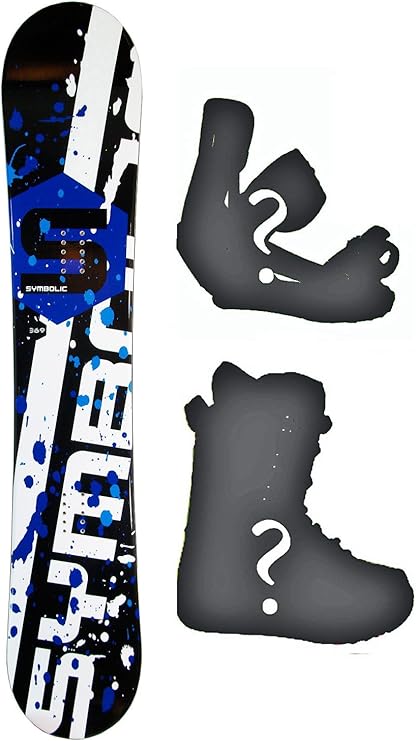 120cm snowboard package
