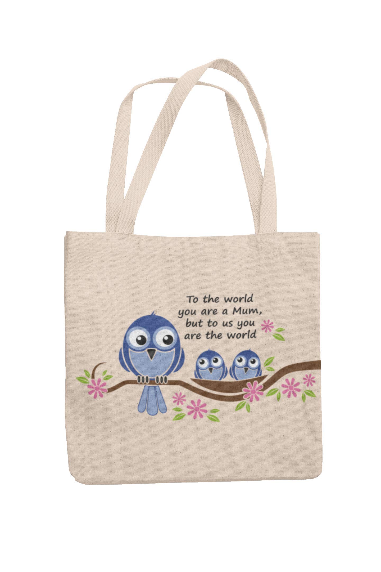 Super Lemon You Are The World Mothers Day Re-useable Eco-Friendly Stylish Long Handled Tote Shoulder Bag,