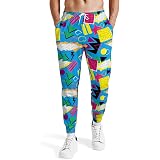 Retro 80s 90s Men's Jogger Sweatpants 