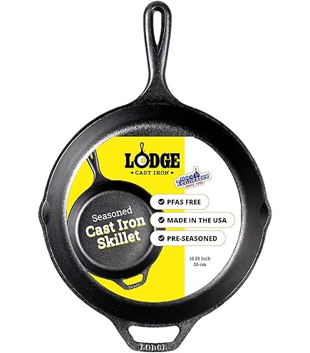 Amazon.com: Lodge Pre-Seasoned Yellowstone Stamped Cast Iron
