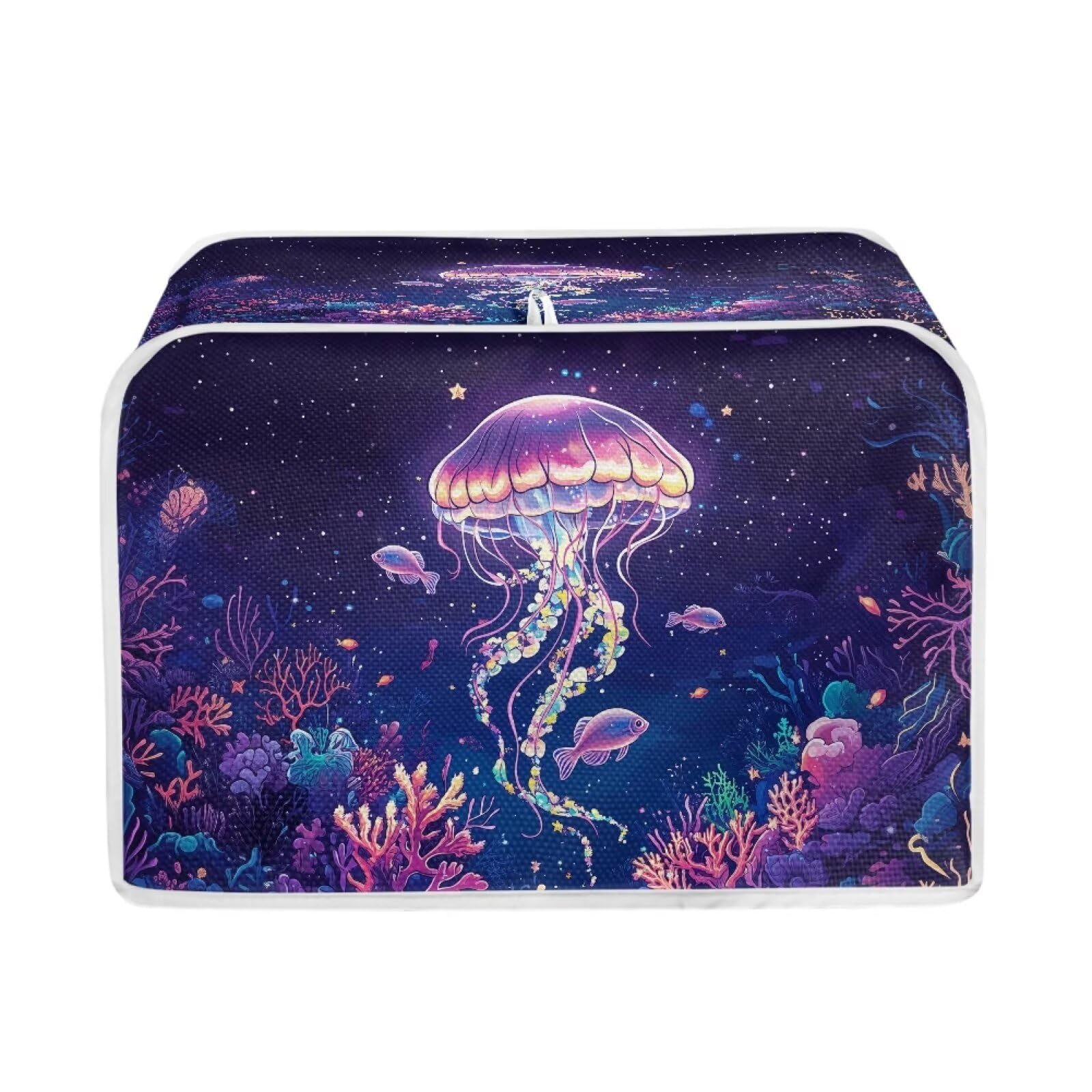 Talayituse Jellyfish Fish Water Plants Print 4