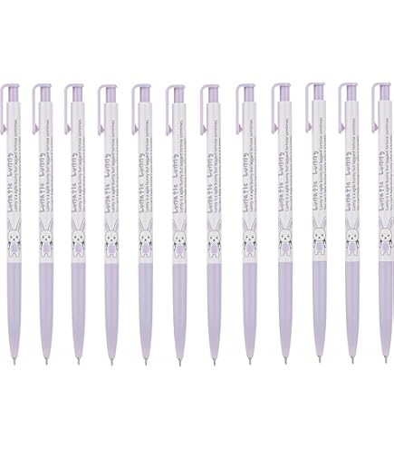 Amazon.com : ZEESOON Xeno Lunatic Lunny 0.38mm Slim Ball Point Pen