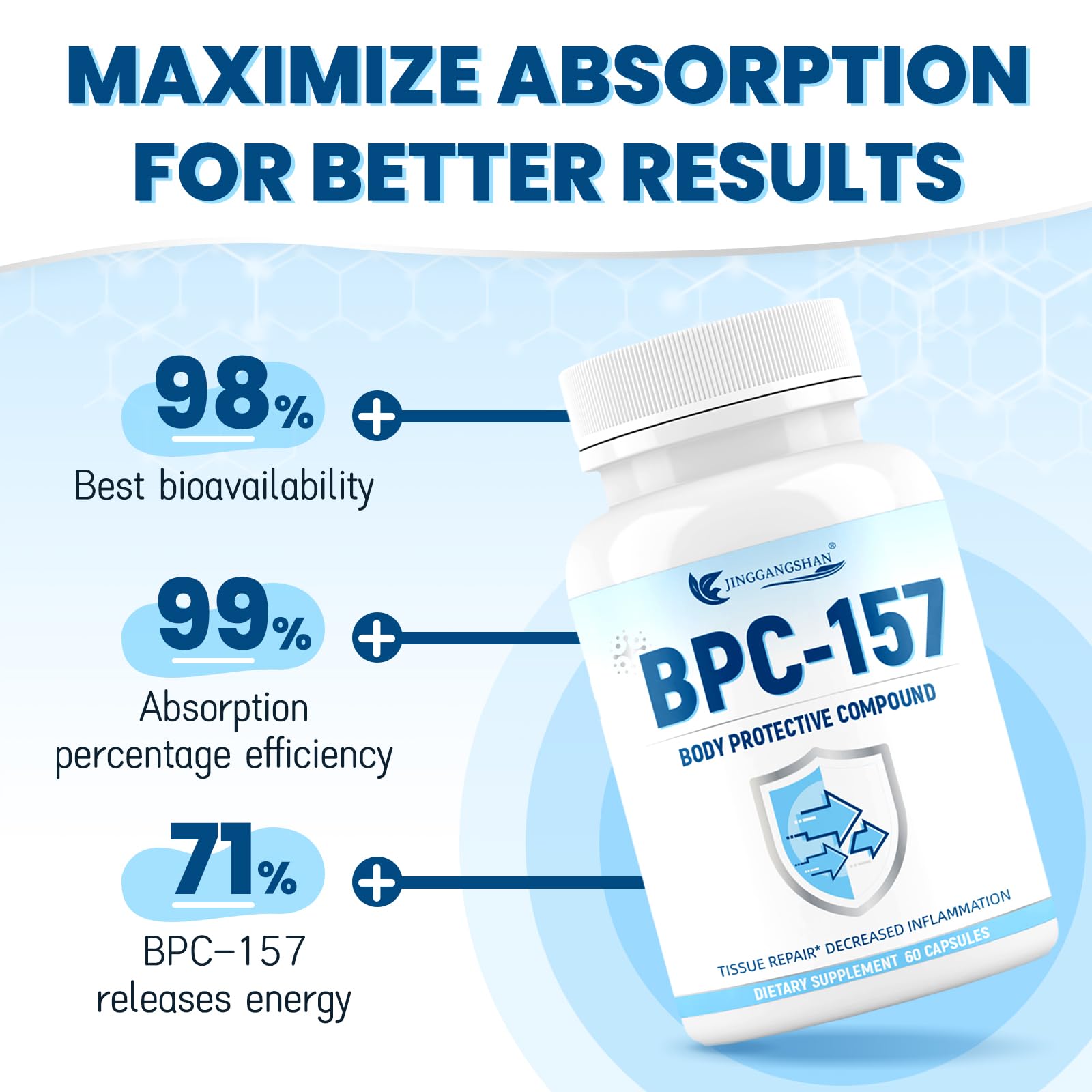 bpc 157 peptide 1000mg Enhance your muscle, gut, and joint health with BPC-157 Delayed Pro,  available at Lifemed Institute. Benefits may include include: ✔️Joint and  soft tissue support ✔️Improved digestive function ✔️Neurological support  ✔️Endothelial nitric oxide main image 1
