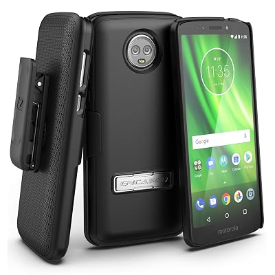 Rome Tech Belt Clip Holster Case For Motorola Moto Z3 / Z3 Play – Polycarbonate