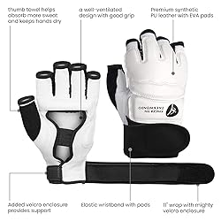 TaekwondTaekwondo Sparring Gear Gloves Hand and