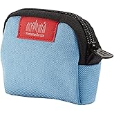 Manhattan Portage Coin Purse With Divider And Zipper Closure Credit Card Holder Cash Organizer Jewelry Pouch Fits Cards Money Change for Women and Men (Ice Blue)