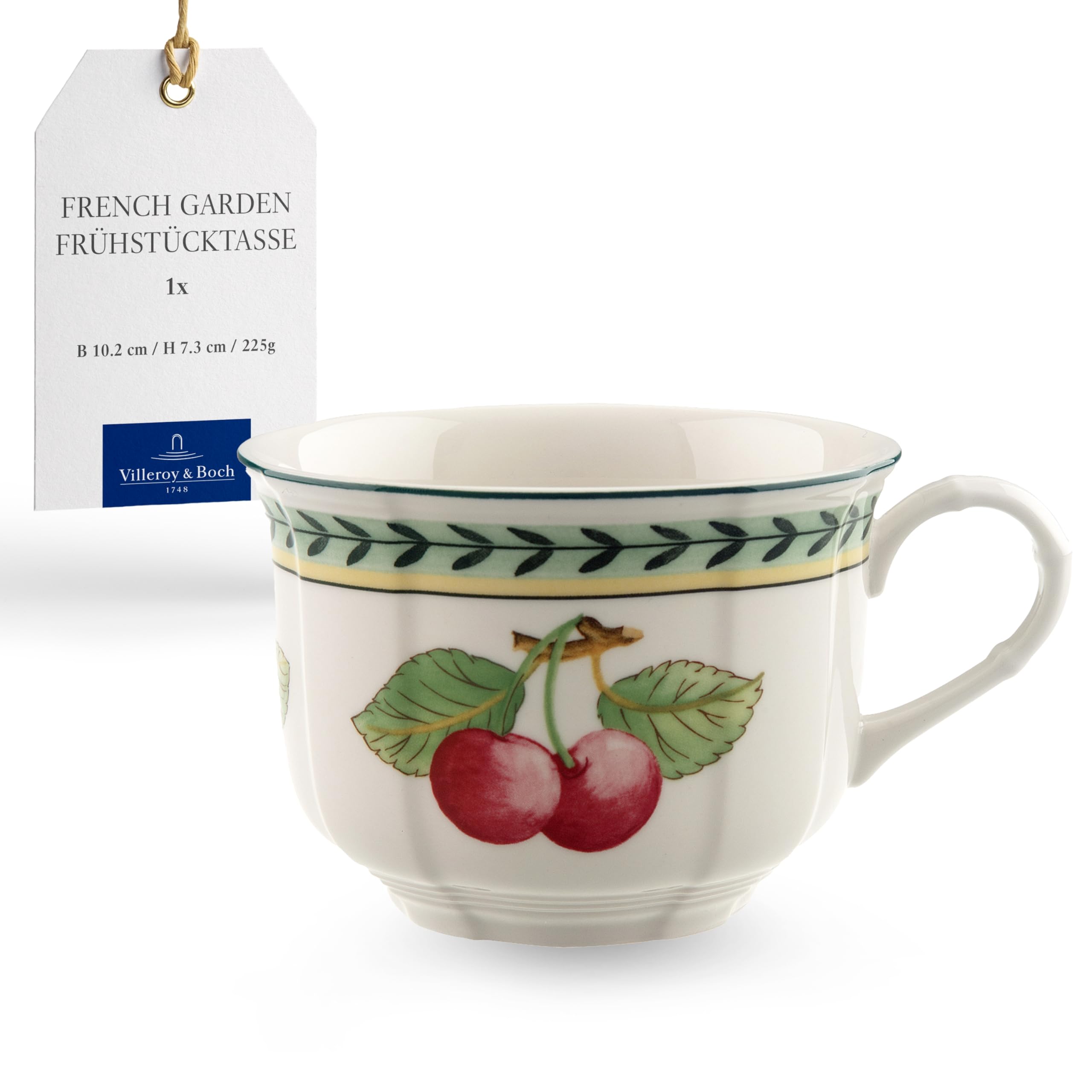 Villeroy & Boch French Garden 10-2281-1240 & Fleur Breakfast Cup, 0.35 Litre
