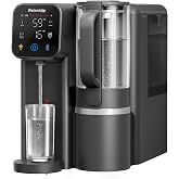 Waterdrop M6CG Hot &amp; Cold Reverse Osmosis System Countertop, Mineral Added | Glass Pitcher, NSF/ANSI 58 Certified, 8-Stage RO Filtration, 3:1 Pure to Drain, Hot &amp; Cold &amp; Room-Temp Water, No Installation