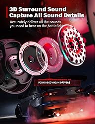DEEBOX Gaming Headset for
