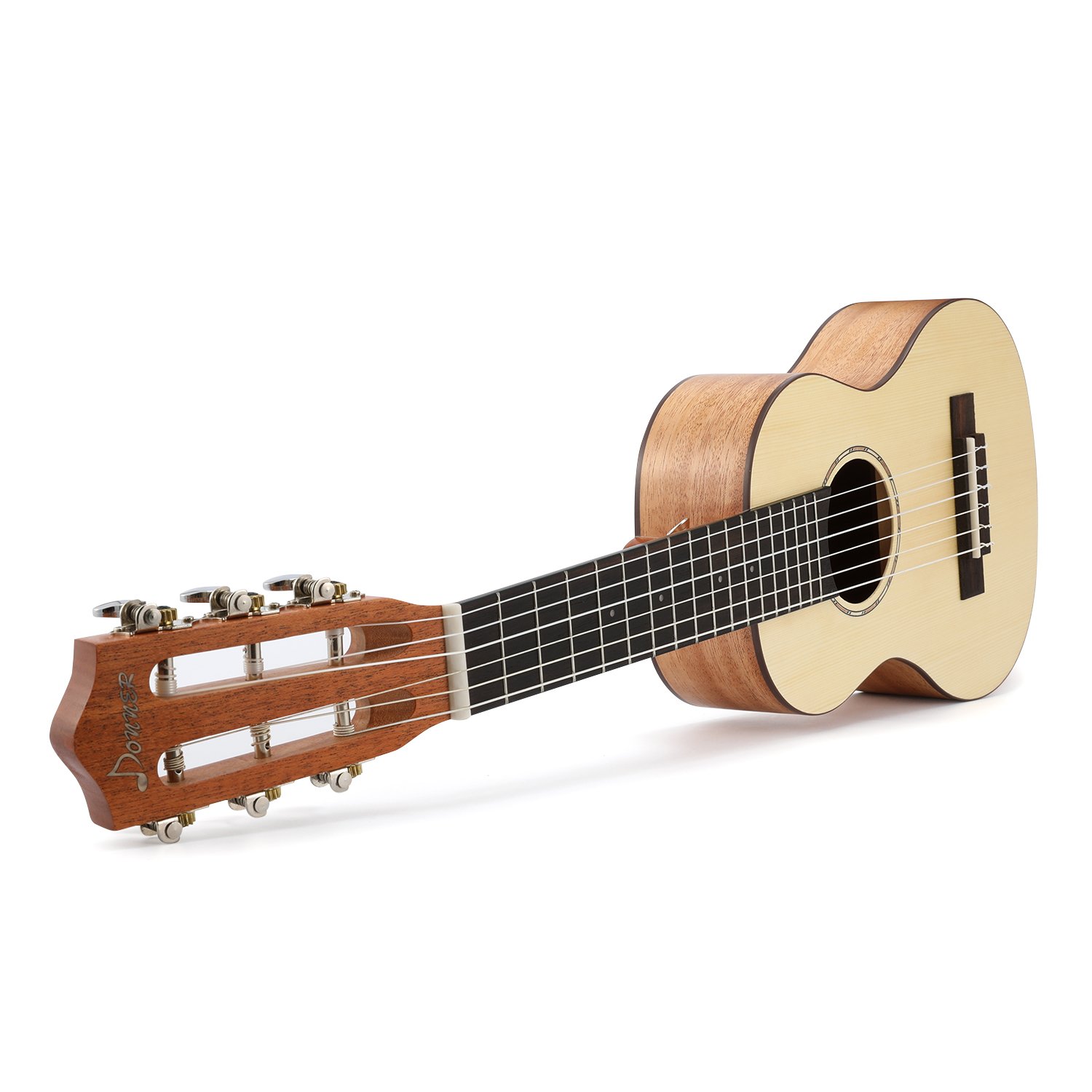 Donner Guitalele DGL1 28'' Travel Guitar Ukulele Package 6 String