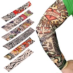 Akstore Temporary Tattoo Sleeves Set Arts Temporary