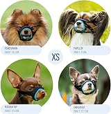 GoodBoy Gentle Muzzle Guard for Dogs XS Blue Safe Comfort Fit Neoprene view 3