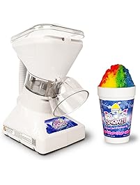 Little Snowie 2 Ice Shaver - Premium Shaved Ice Machine and Snow Cone Machine with Syrup Samples