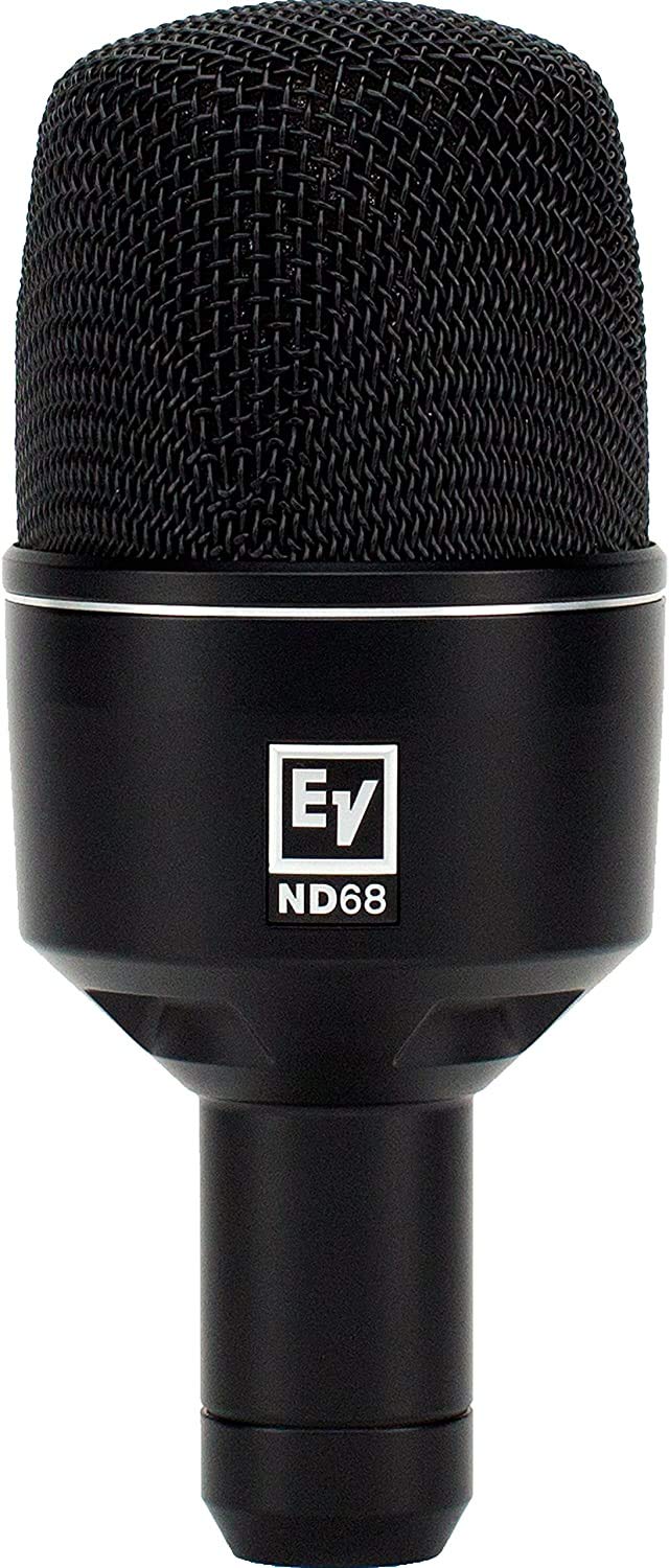 Electro-Voice ND68 Dynamic Supercardioid Bass Drum Microphone,Black