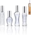 HVSSY 30 Ml ätherische Öl Roller Flaschen – 6 Stück Set, Transparent & Nachfüllbar Mit Praktischem Rollball