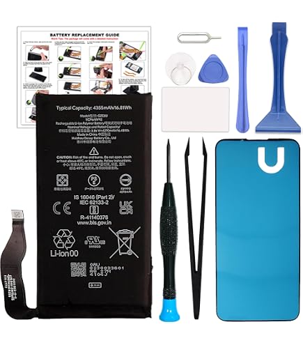 Amazon.com: SHENMZ Pixel 7 Battery,4355mAh GZE8U Replacement