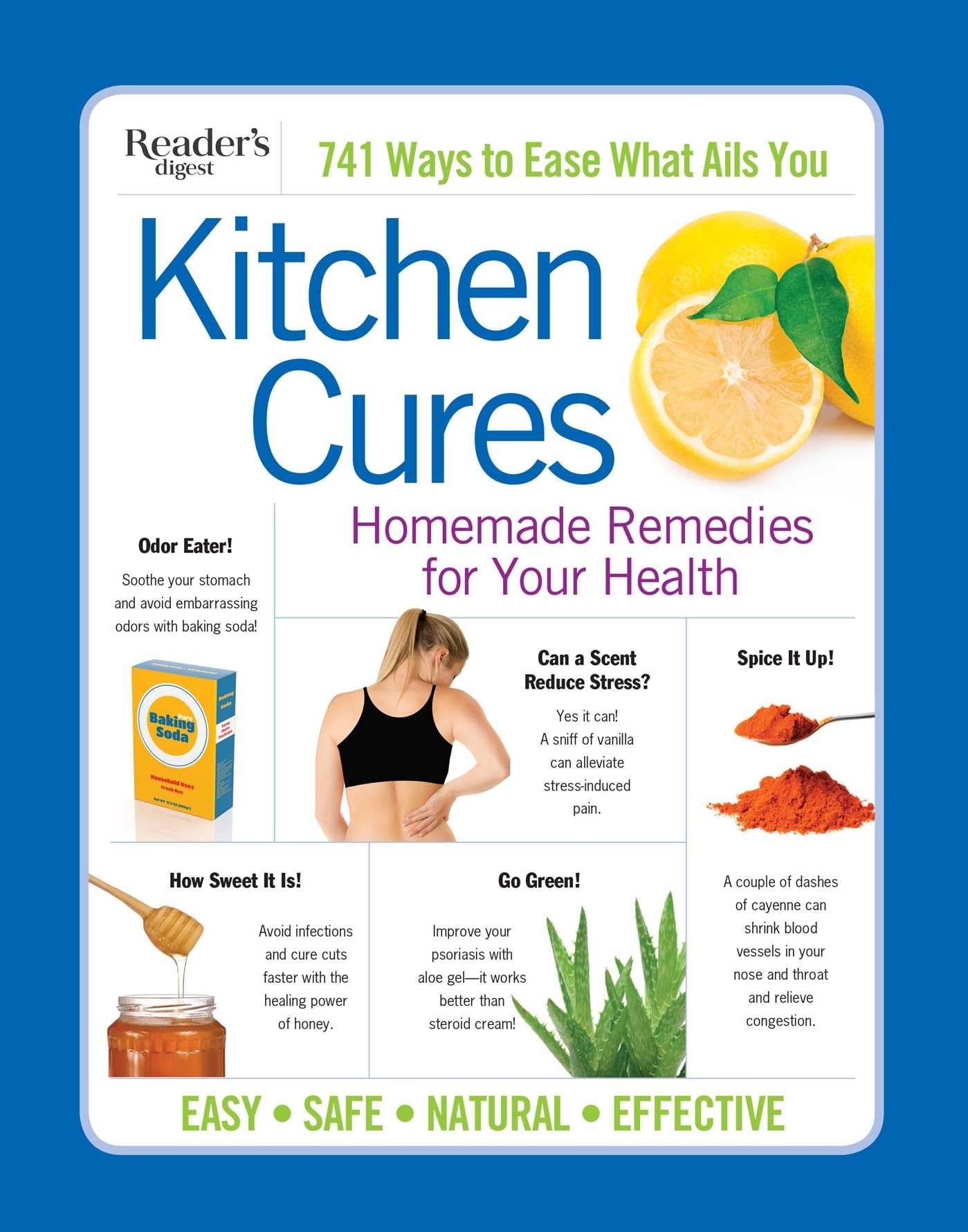Reader's Digest Kitchen Cures: Homemade Remedies for Your Health (Reader's Digest Healthy)