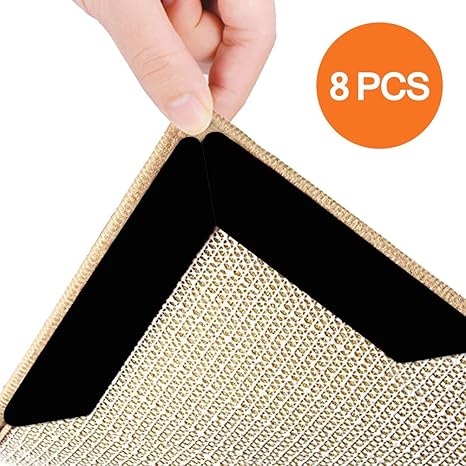 Amazon Com Tomeco Rug Gripper Tape Pads Anti Slip Non Skid Carpet