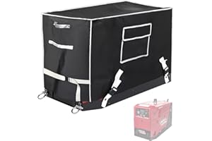AIFLAG Waterproof Welder Generator Cover - Fits for Lincoln Electric Ranger MPX Series - Heavy Duty 600D Oxford, All Weather Protection, Fits Ranger 260 MPX, 330 MPX, 330 MPX EFI (37"D×19"W×28"H), Black