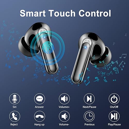 Wireless Earbuds Bluetooth Ear Buds, Wireless Headphones in