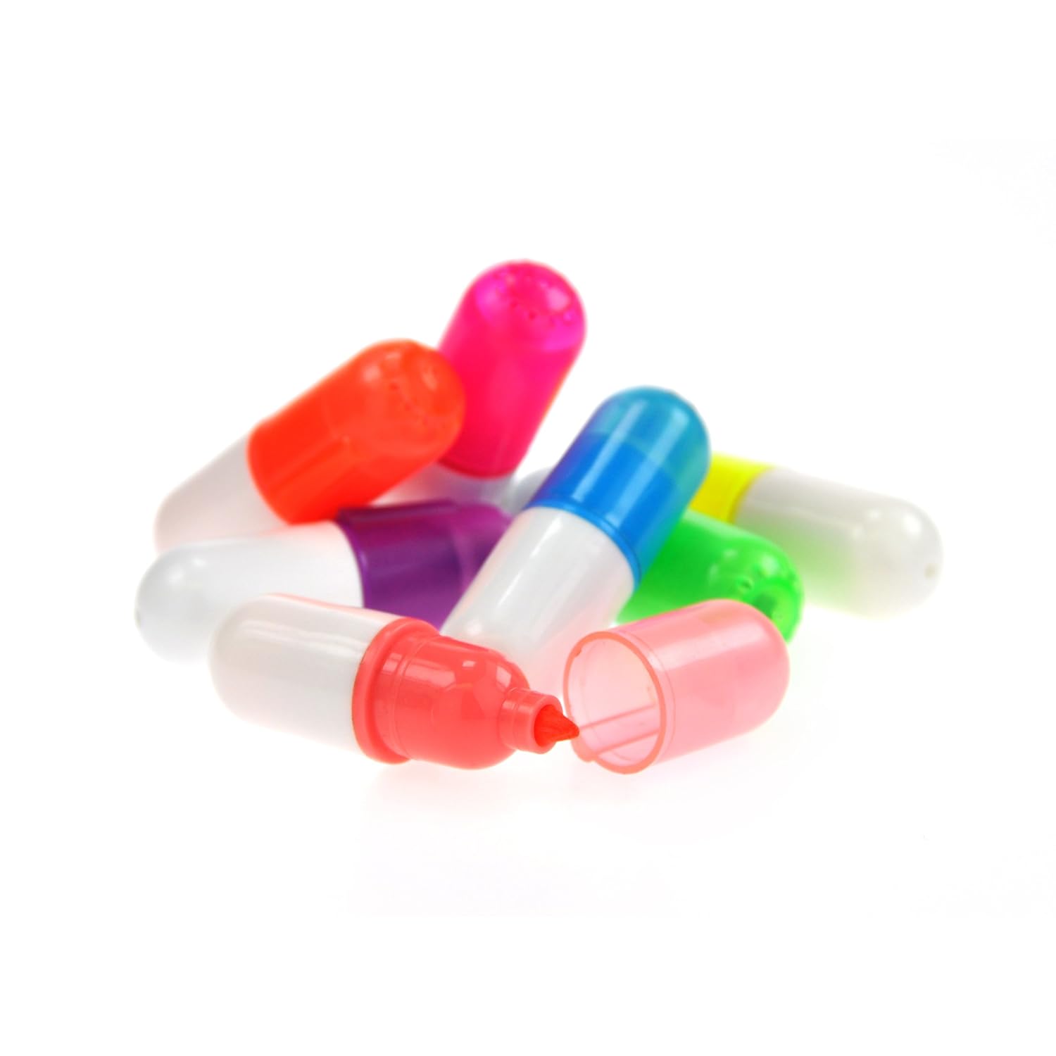 Mustard Vitapens Rotuladores diseño de píldoras