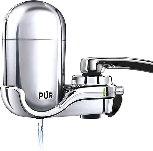 Advanced Faucet Water Filter With Led Filter Status Indicator