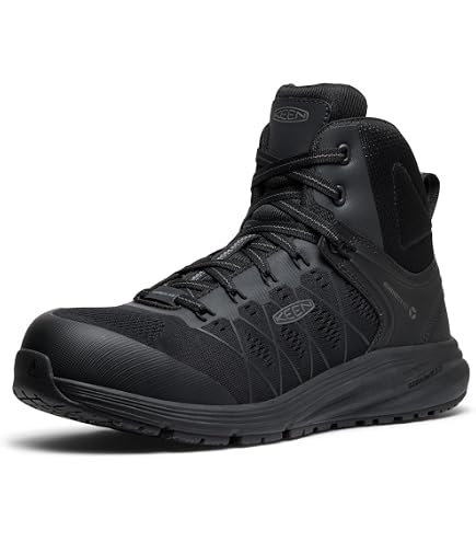 Amazon.com | KEEN Utility Kansas City Mid KBF Waterproof Black
