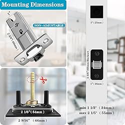 Pocket Door Hardware Matte Black Pocket Door Lock