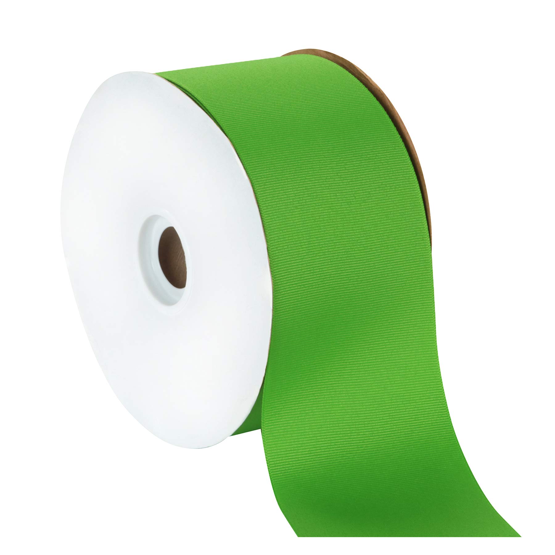 Berwick Zipperstop Offray Grosgrain Craft Ribbon, 3-Inch Wide by 50-Yard Spool, Apple Green