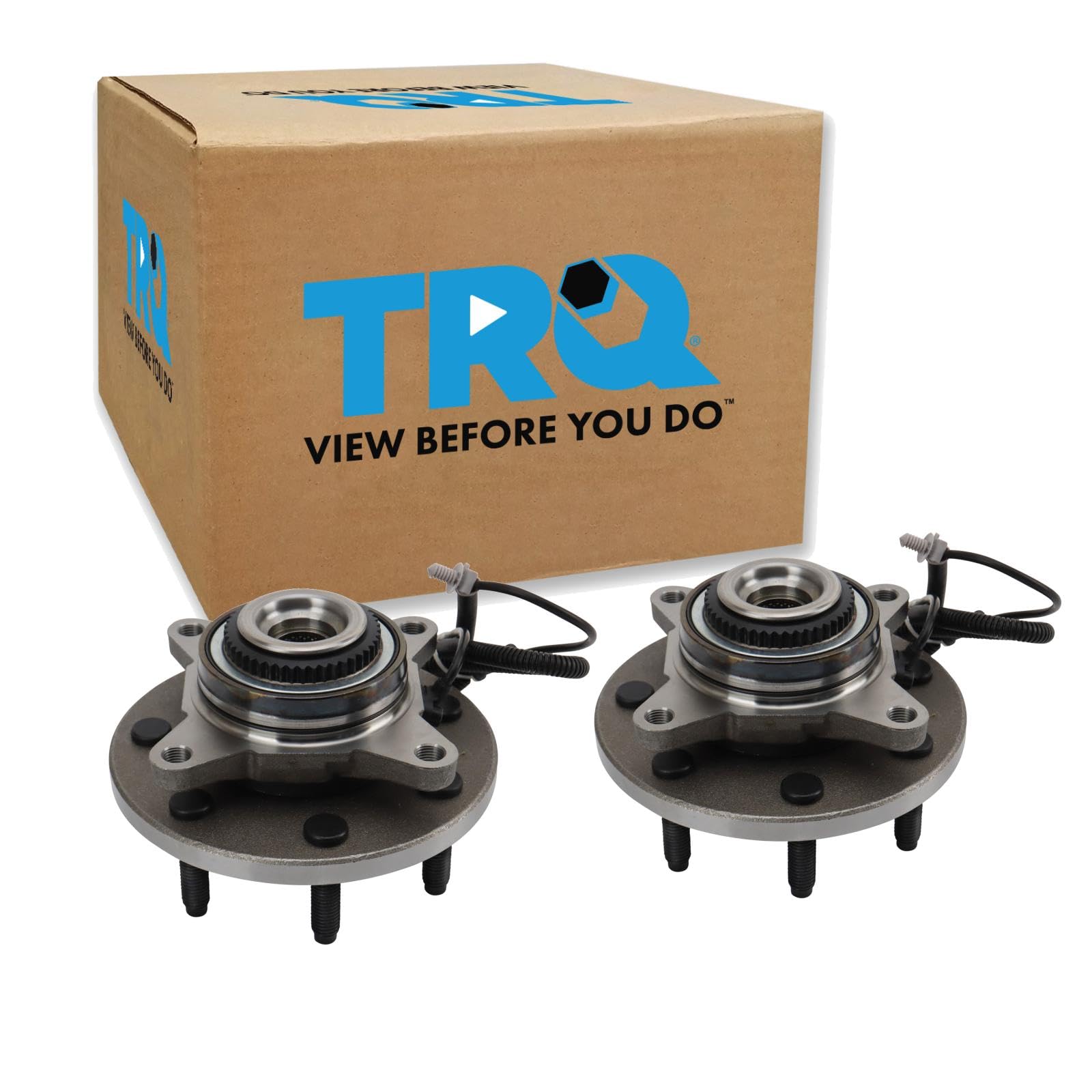 TRQ 2 Piece Wheel Bearing & Hub Assembly Set