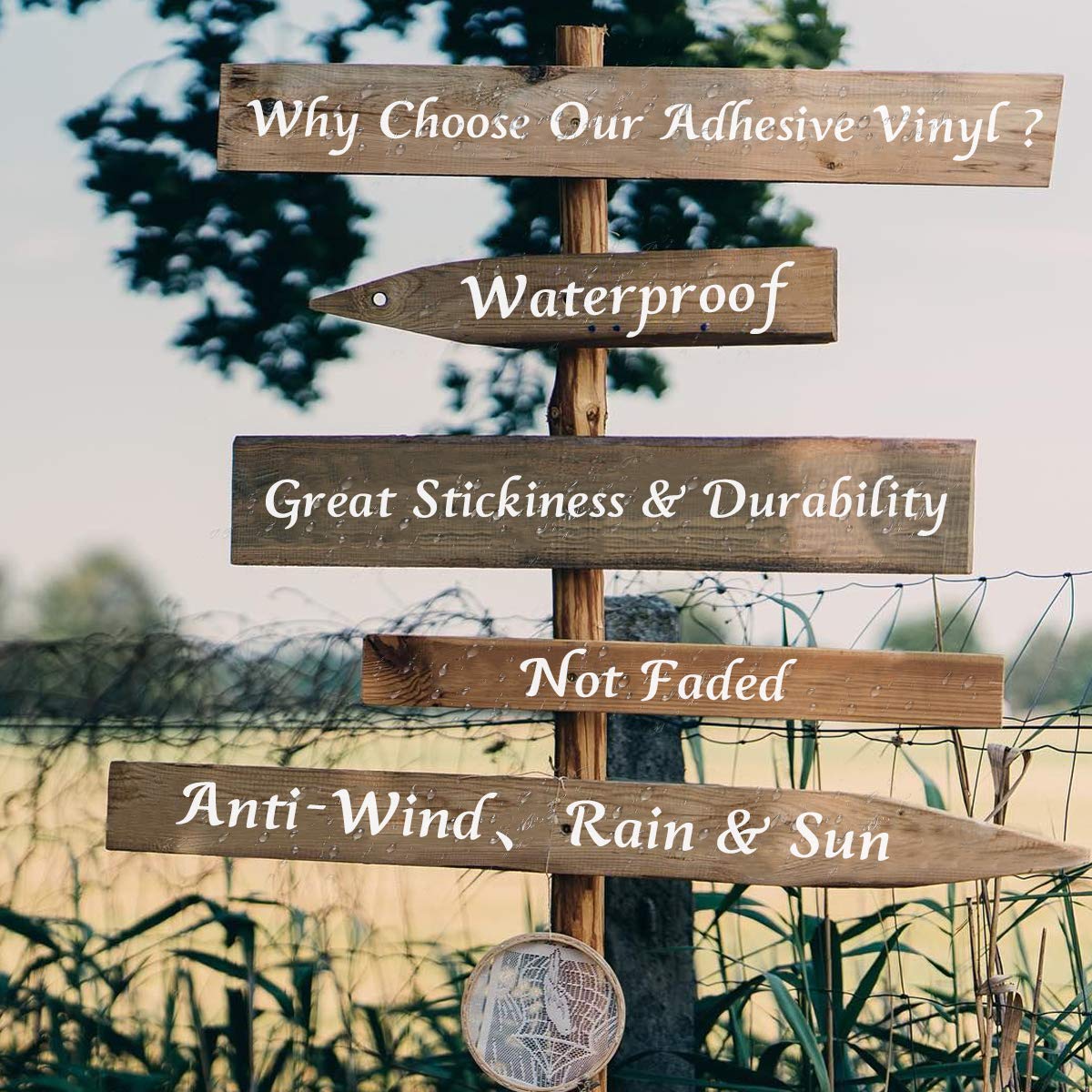 White Permanent Vinyl, White Adhesive Vinyl for Cricut - 12" x 40 FT White Vinyl Roll for Cricut, Silhouette, Cameo Cutters, Signs, Scrapbooking, Craft, Die Cutters: Industrial & Scientific