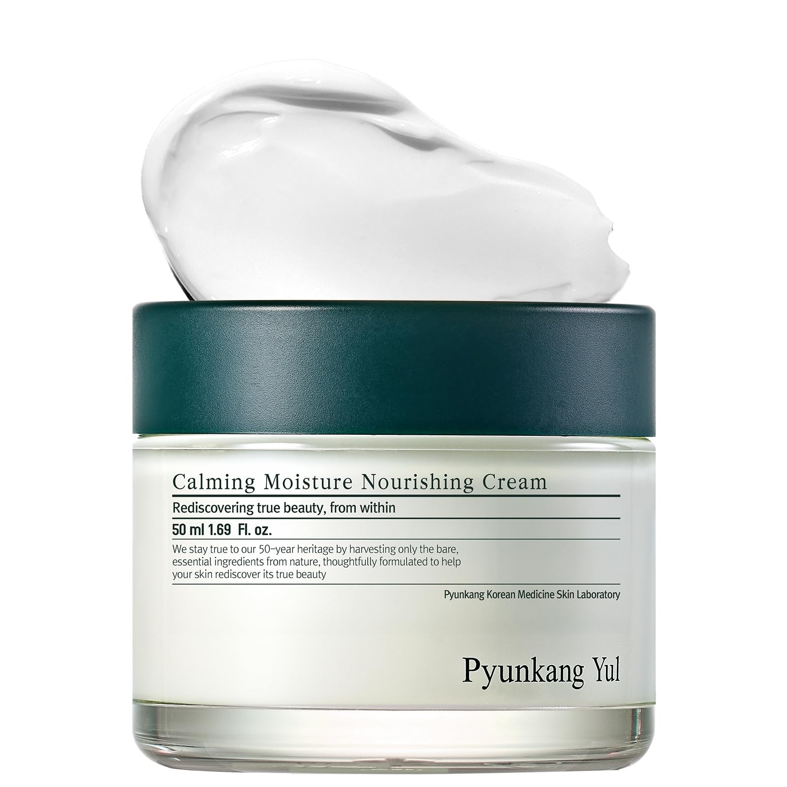 [PKY] Pyunkang Yul Calming Moisture Nourishing Cream for Glow & Elasticity, Ceramides & Hyaluronic Acid; Skin Soothing with CICA & Tea Tree (1.69 fl.oz, 50ml) — image 1