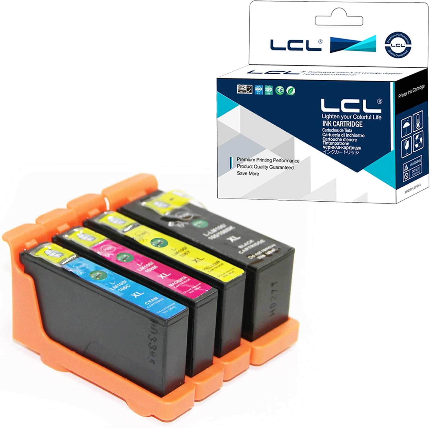 LCL Compatible Ink Cartridge 2022511023, KCMY