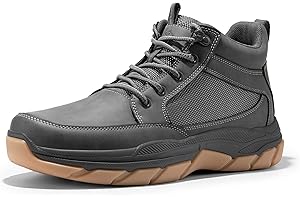 NORTIV 8 Men's Hiking Boots Lightweight Fashion Casual Chukka Ankle Boots Elevation