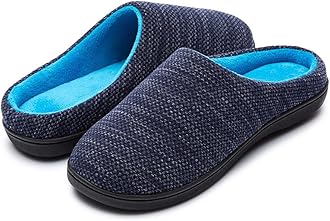 RockDoveWomen's Birdseye Knit Memory Foam Slipper